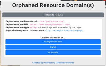 Orphaned Resources