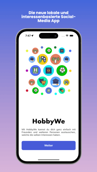 HobbyWe - Social-Media App