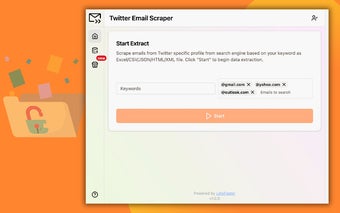 Twitter Email Scraper