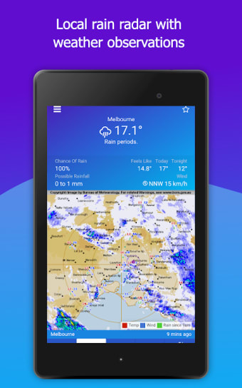 AUS Rain Radar - Bom Radar and Weather App