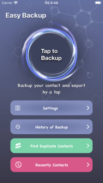 Backup Contacts - Easy Backup