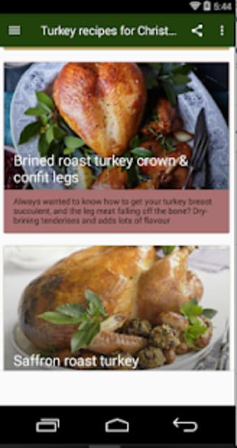 Turkey recipes for Christmas