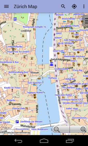 Zurich Offline City Map Lite