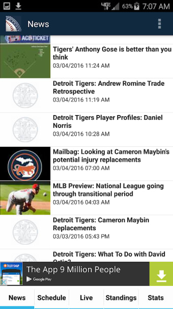 Detroit Baseball Tigers Edition