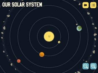 Solar System with Astro Cat