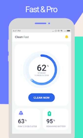 Clean Fast Pro  a smart  fast way to clean phone