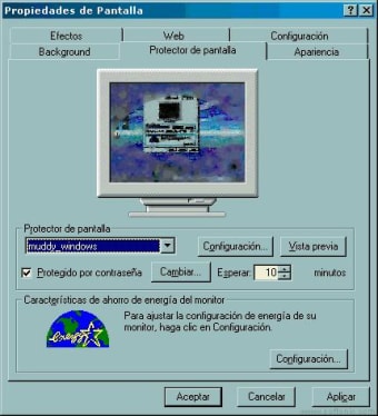 Muddy Windows Screensaver