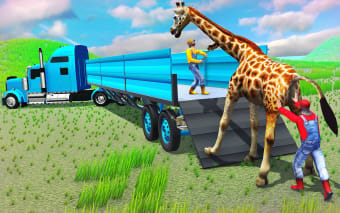 3D Farm Animal Transport Truck