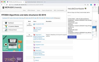 Moodle Downloader