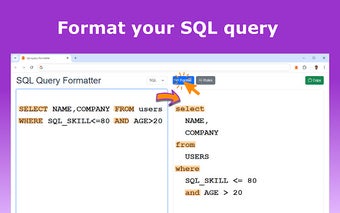 SQL Query Formatter