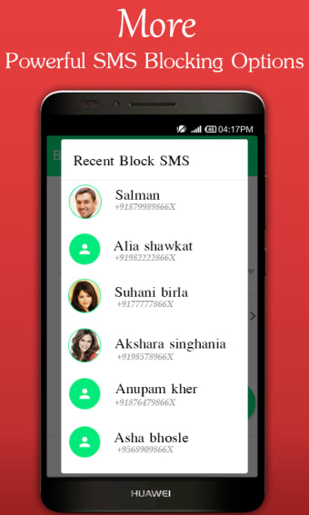 Block Calls & Block SMS
