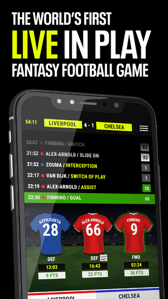 FANSLIDE Live Fantasy Football