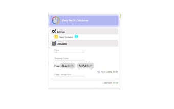 eBay Profit Calculator