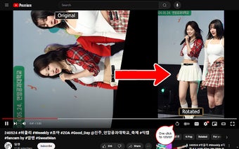 YouTube Video Rotate