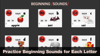 Beginning Sounds - Endless Phonics Reader
