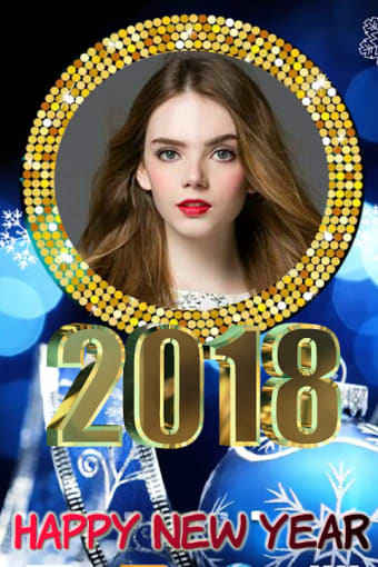 New Year Photo Frame 2018