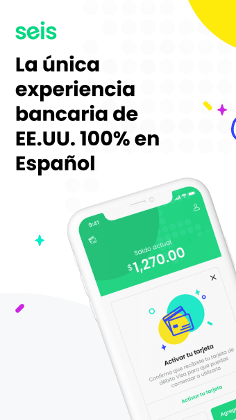 Seis: banca móvil en español