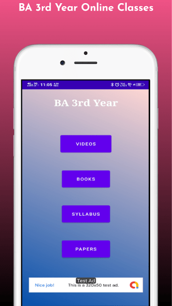BA Online Classes App
