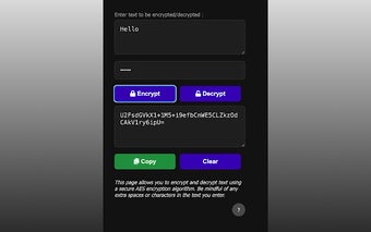 Quick Text Encrypt & Decrypt