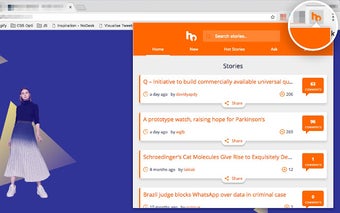 Hacker News Browser