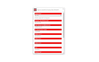 Supreme Autofill & Checkout Bot 2017/2018