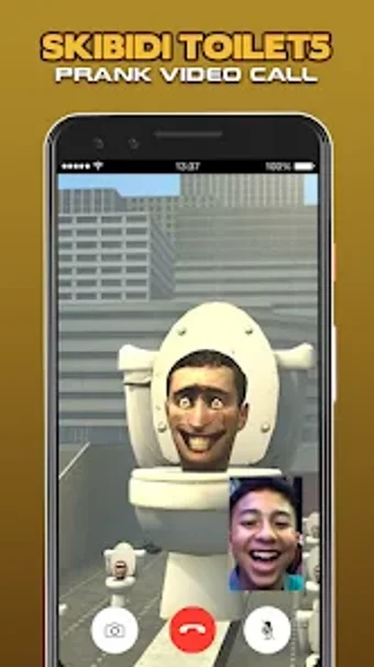 Skibidi Toilet Fake Video Call