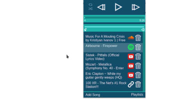 Music Meal: Audio Player & Playlist Streamer