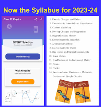 Class 12 Physics for 2023-24