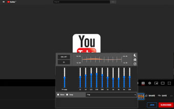 Audio Equalizer for Youtube™