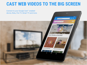 Web Video Cast  Browser to TVChromecastRoku