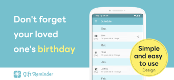 Birthday remind - GiftReminder