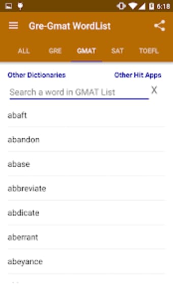 Offline GRE  GMAT  SAT Wordlist