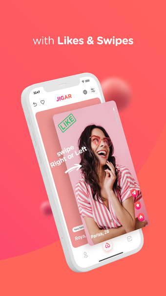 JIGAR: Persian Dating App