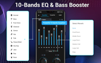 Music Player - Audio Player  10 Bands Equalizer