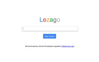 Lezago Go - Die Privatsphäre Suchmaschine