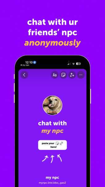 my npc - anonymous ai chat