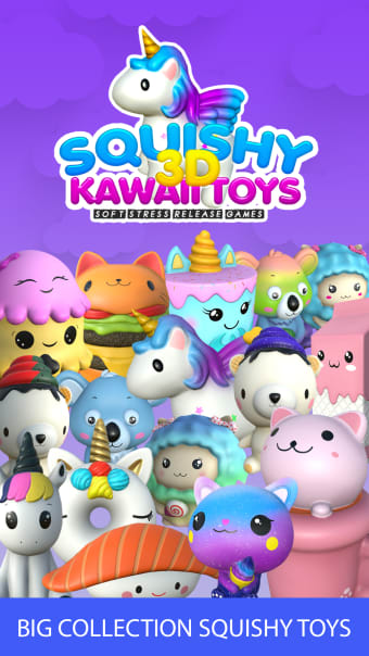 3d squishy kawaii toys