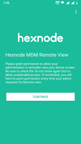 Hexnode MDM Remote View