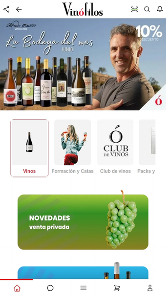 Vinófilos App