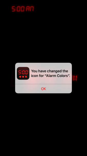 Alarm Clock Colors