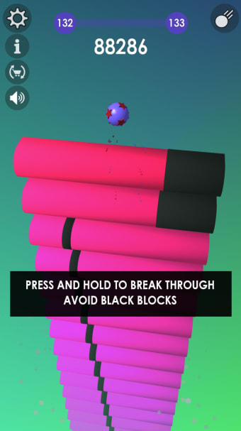 Stack Ball : Blast all colorful bricks 3d