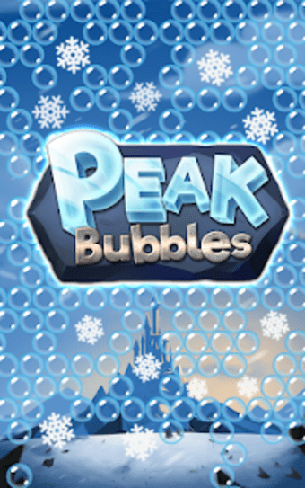 Peak Bubbles