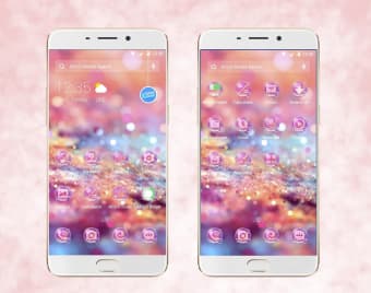 Pink Love Sweet theme & HD wallpapers