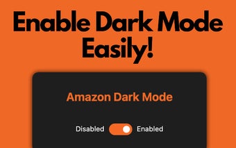 Amazon Dark Mode