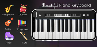 Real Piano Musical HD Keyboard