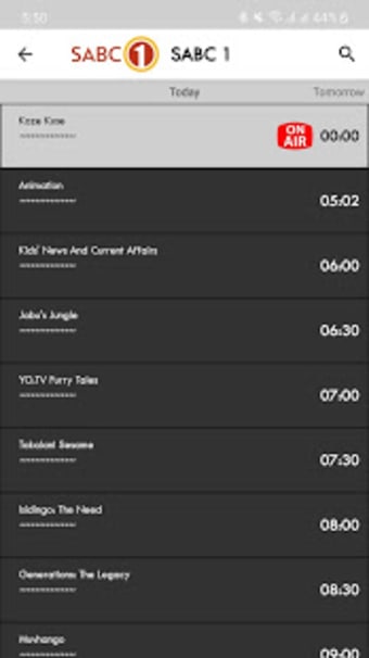 TV South Africa Free TV Listing Guide