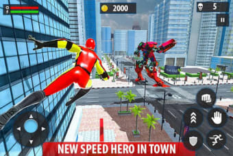 Light Speed Robot Hero Transform Robot Battle