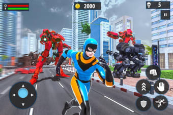 Light Speed Robot Hero Transform Robot Battle