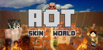 Aot Skin Titan and Maps for MC