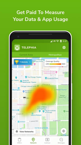 Telephia: Get Paid for Using Your Phone